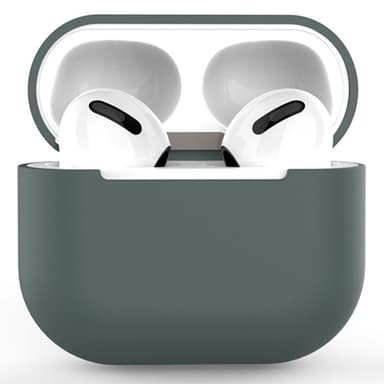SKALO AirPods 3 Ultratunn Silikon Fodral - Grön