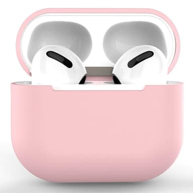 SKALO AirPods 3 Ultratunn Silikon Fodral - Rosa