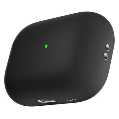 SKALO AirPods Pro 2 Ultratunn Silikon Fodral - Svart