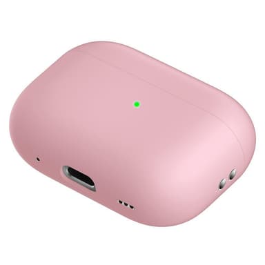 SKALO AirPods Pro 2 Ultratunn Silikon Fodral - Rosa