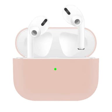 SKALO AirPods Pro Ultratunn Silikon Fodral - Ljusrosa