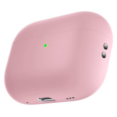 SKALO AirPods Pro 2 Ultratunn Silikon Fodral - Rosa