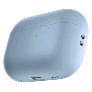 SKALO AirPods Pro 2 Ultratunn Silikon Fodral - Ljusblå