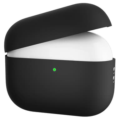 SKALO AirPods Pro 2 Ultratunn Silikon Fodral - Svart