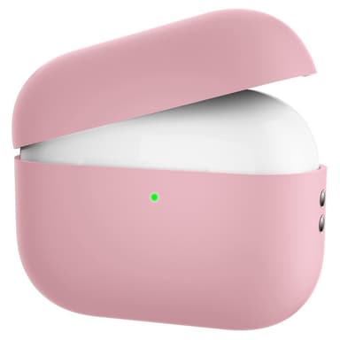 SKALO AirPods Pro 2 Ultratunn Silikon Fodral - Rosa