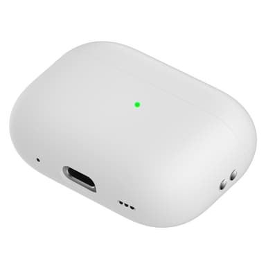 SKALO AirPods Pro 2 Ultratunn Silikon Fodral - Vit