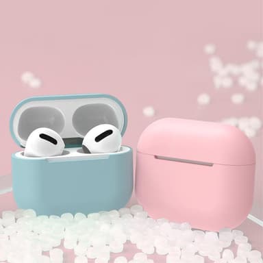 SKALO AirPods 3 Ultratunn Silikon Fodral - Grå