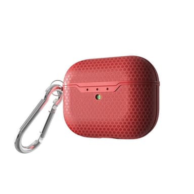 SKALO AirPods Pro Hexagon TPU Fodral - Röd