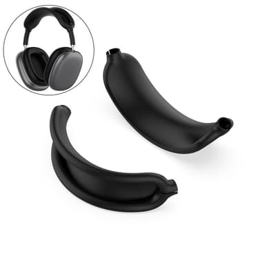 SKALO AirPods Max Bygelskydd i silikon - Svart