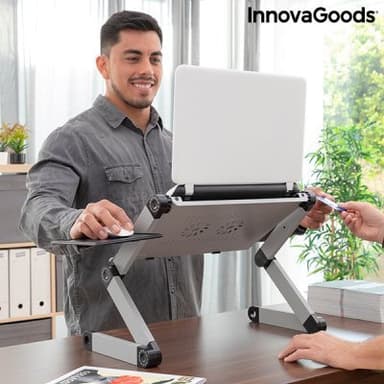 Justerbart laptop-bord med multipla positioner omnible innovagoods