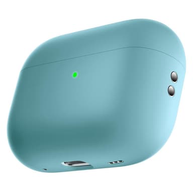 SKALO AirPods Pro 2 Ultratunn Silikon Fodral - Turkos