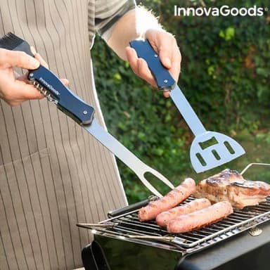 Set med redskap för barbecue 5 i 1 bbkit innovagoods