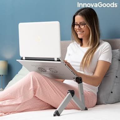 Justerbart laptop-bord med multipla positioner omnible innovagoods