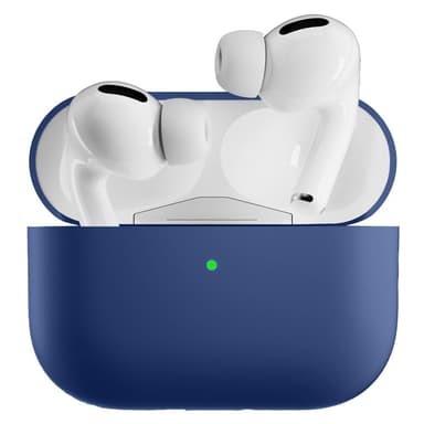 SKALO AirPods Pro 2 Ultratunn Silikon Fodral - Mörkblå