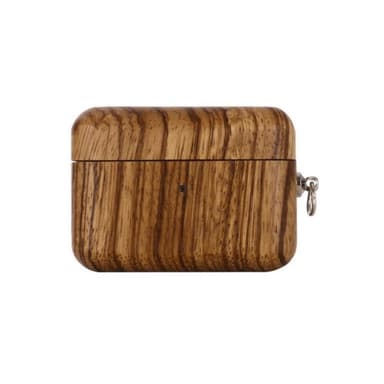 SKALO AirPods Pro Wood Texture Fodral - Brun