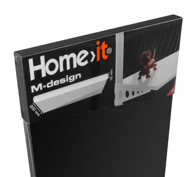 Hylla M-design 40 cm. – svart