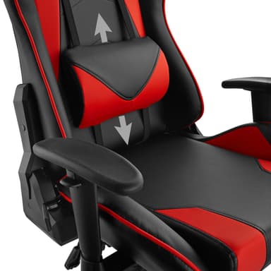 tectake Premium gamingstol Twink - svart/röd