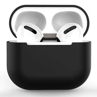 SKALO AirPods 3 Ultratunn Silikon Fodral - Svart