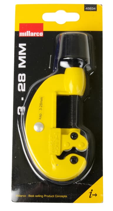 Millarco® rörskärare med avgradare 3–28 mm.