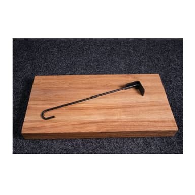 Askraka habanero - 30x08cm - svart - stål