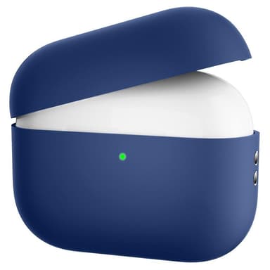 SKALO AirPods Pro 2 Ultratunn Silikon Fodral - Mörkblå
