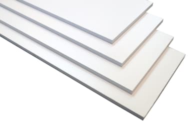 Hylla 100 cm. – vit