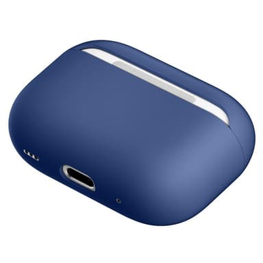SKALO AirPods Pro 2 Ultratunn Silikon Fodral - Mörkblå
