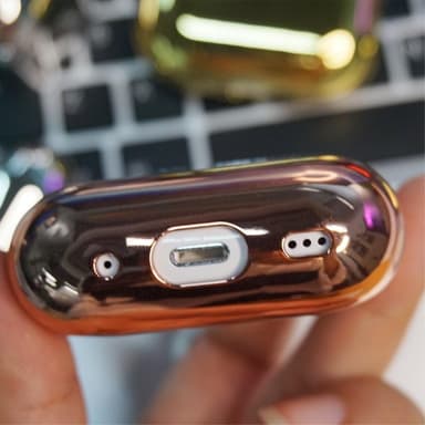 SKALO AirPods Pro 2 Chrome Fodral - Svart