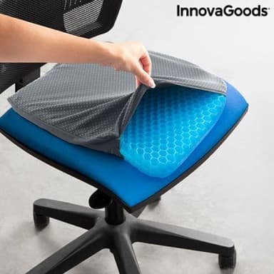 Kudde i silikongel, vaxkaka hexafresh innovagoods