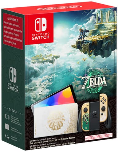 Nintendo Switch OLED Tears of the Kingdom Edition spelkonsol