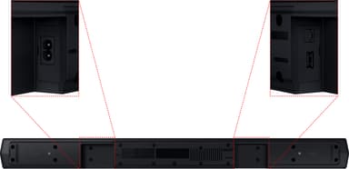 Samsung 2.1 kanals HW-C460 soundbar (svart)