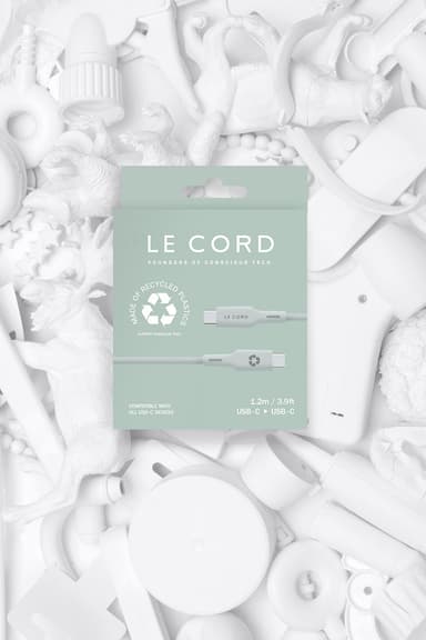 Pale Pine Återvunnen iPhone Lightning-kabel · Eco!