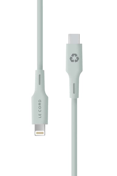 Pale Pine Återvunnen iPhone Lightning-kabel · Eco!