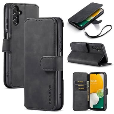 DG-Ming mobilplånbok 3-kort Samsung Galaxy A13 5G - Svart