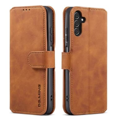 DG-Ming mobilplånbok 3-kort Samsung Galaxy A13 5G - Brun