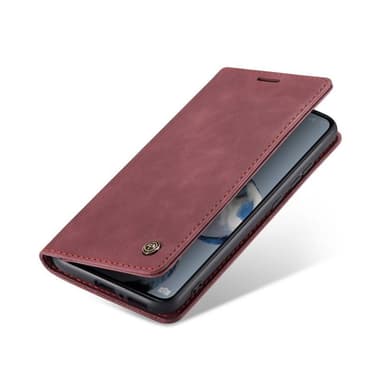 CaseMe Smart Magnet FlipCase Xiaomi 13 Lite - Vinröd
