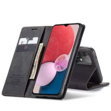 CaseMe Smart Magnet FlipCase Samsung Galaxy A04s - Svart