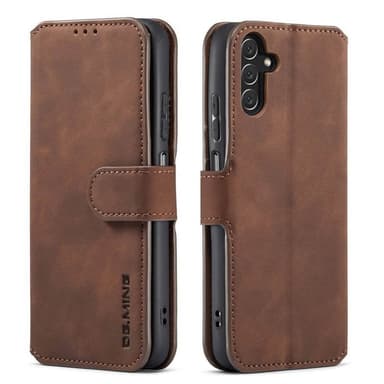 DG-Ming mobilplånbok 3-kort Samsung Galaxy A13 5G - Coffe
