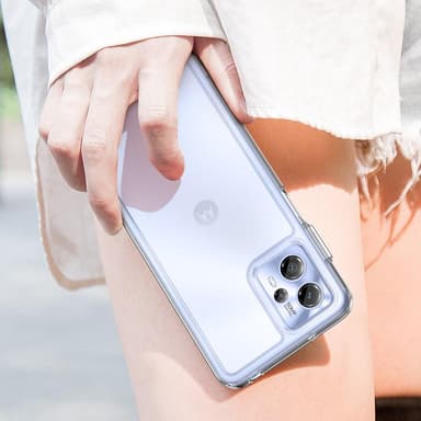 För Motorola Moto G13 / G23 TPU + Akryl Anti-dropp Fodral Skal
