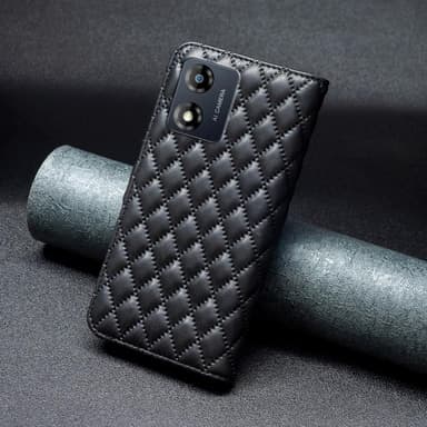 BINFEN Plånboksfodral Motorola Moto E13 4G - Svart