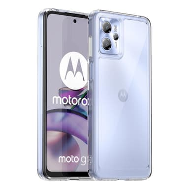 För Motorola Moto G13 / G23 TPU + Akryl Anti-dropp Fodral Skal