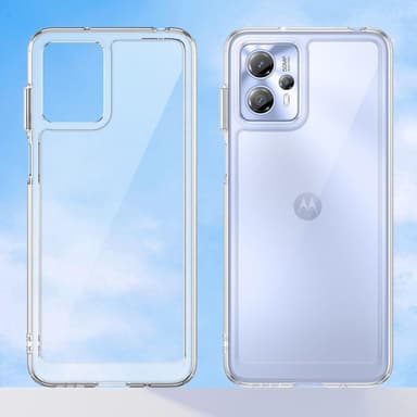 För Motorola Moto G13 / G23 TPU + Akryl Anti-dropp Fodral Skal