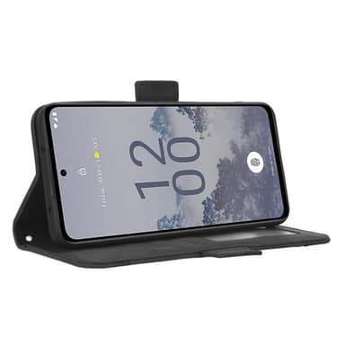 Nokia X30 5G  Plånboksfodral med korthållare  - Svart