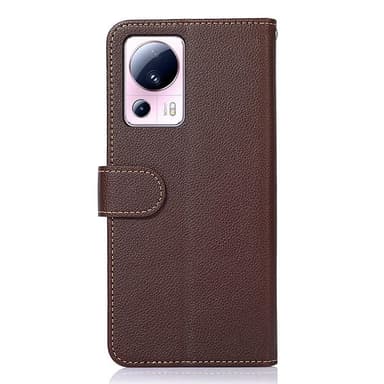 KHAZNEH Plånboksfodral till Xiaomi 13 Lite - Brun/Blå