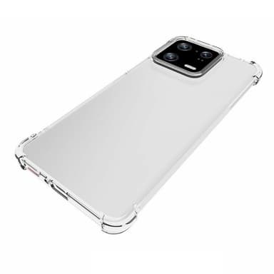 För Xiaomi 13 Pro 5G Transparant mjukt TPU Skal Förstärkta Hörn