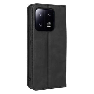 Plånboksfodral till Xiaomi 13 Pro Retro Svart