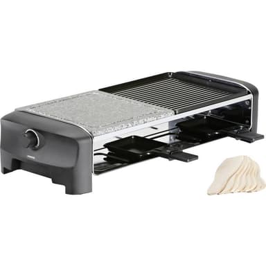 Princess 162820 Raclette 8 pannor Svart
