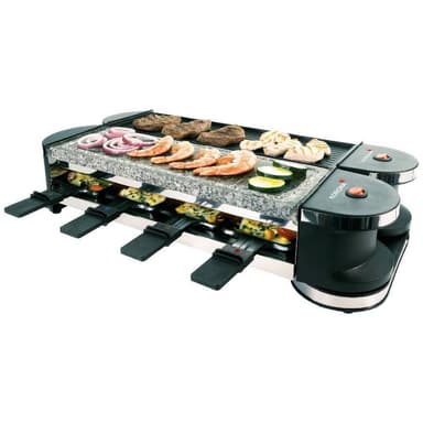 Korona 45071 Raclette 8 pannor, Non-stick-beläggning,