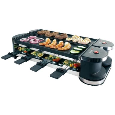 Korona 45072 Raclette 8 pannor, Non-stick-beläggning,