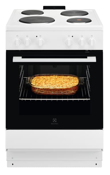 Electrolux Serie 300 Gjutjärnsspis LKS6000N0W (60cm)
